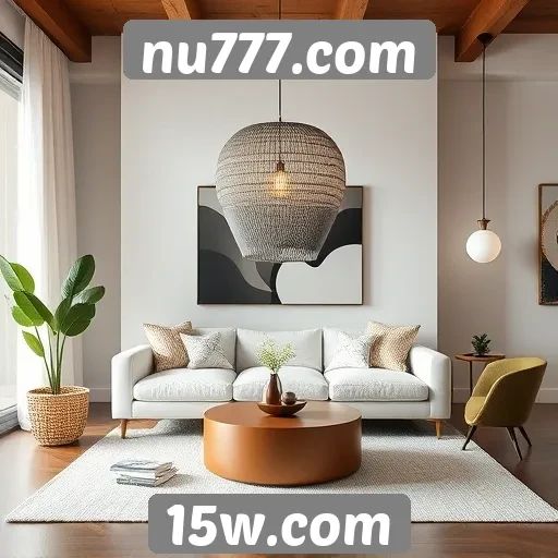 Tendências de design no site nu777.com